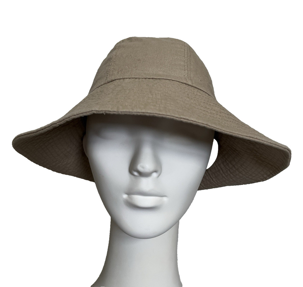 August Linen Blend Hat, linen and cotton blend. Outdoor, summer, casual, travel